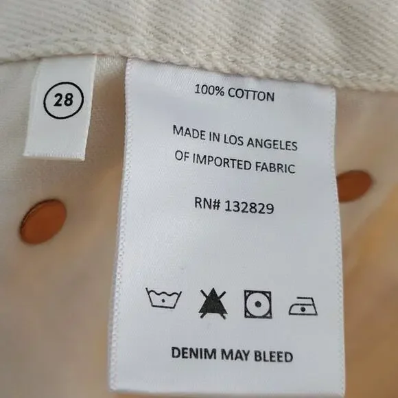 GRLFRND The Amanda Mid Rise Loose Boyfriend Jean in Venice Button Fly Baggy
